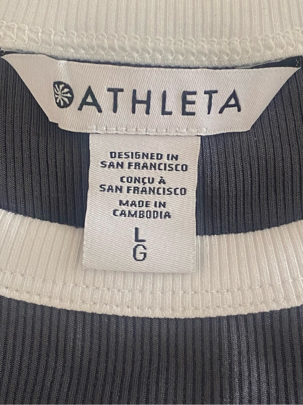 Athleta Signature Rib Cropped Top - Picture 8 of 13